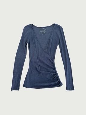 Surplice Long Sleeve Top